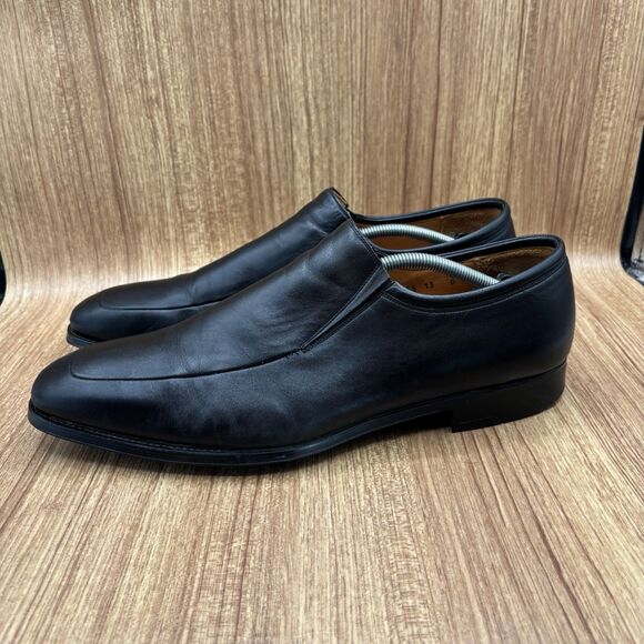 Magnanni Dominguez Slip-On Black Leather 13 D Style#12655‎  Shoes main image 10